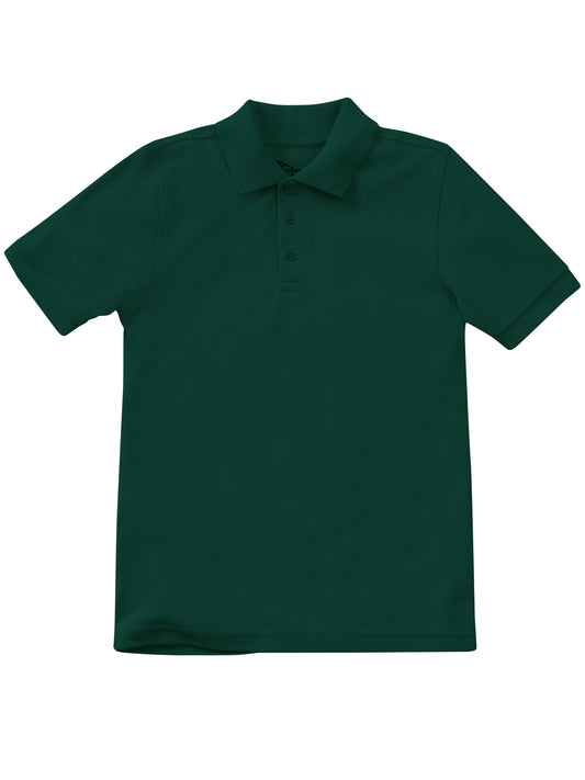 Unisex Youth Short Sleeve Pique Polo