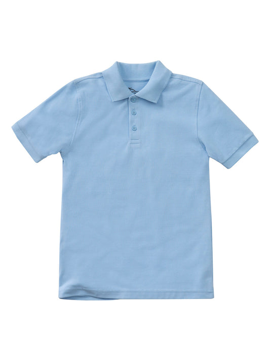 Unisex Youth Short Sleeve Pique Polo