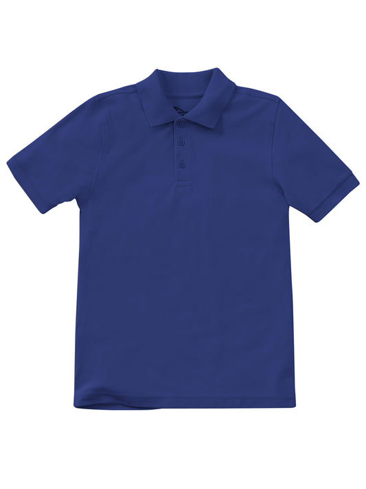 Unisex Youth Short Sleeve Pique Polo