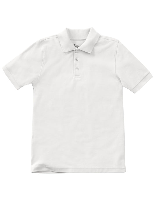 Unisex Youth Short Sleeve Pique Polo