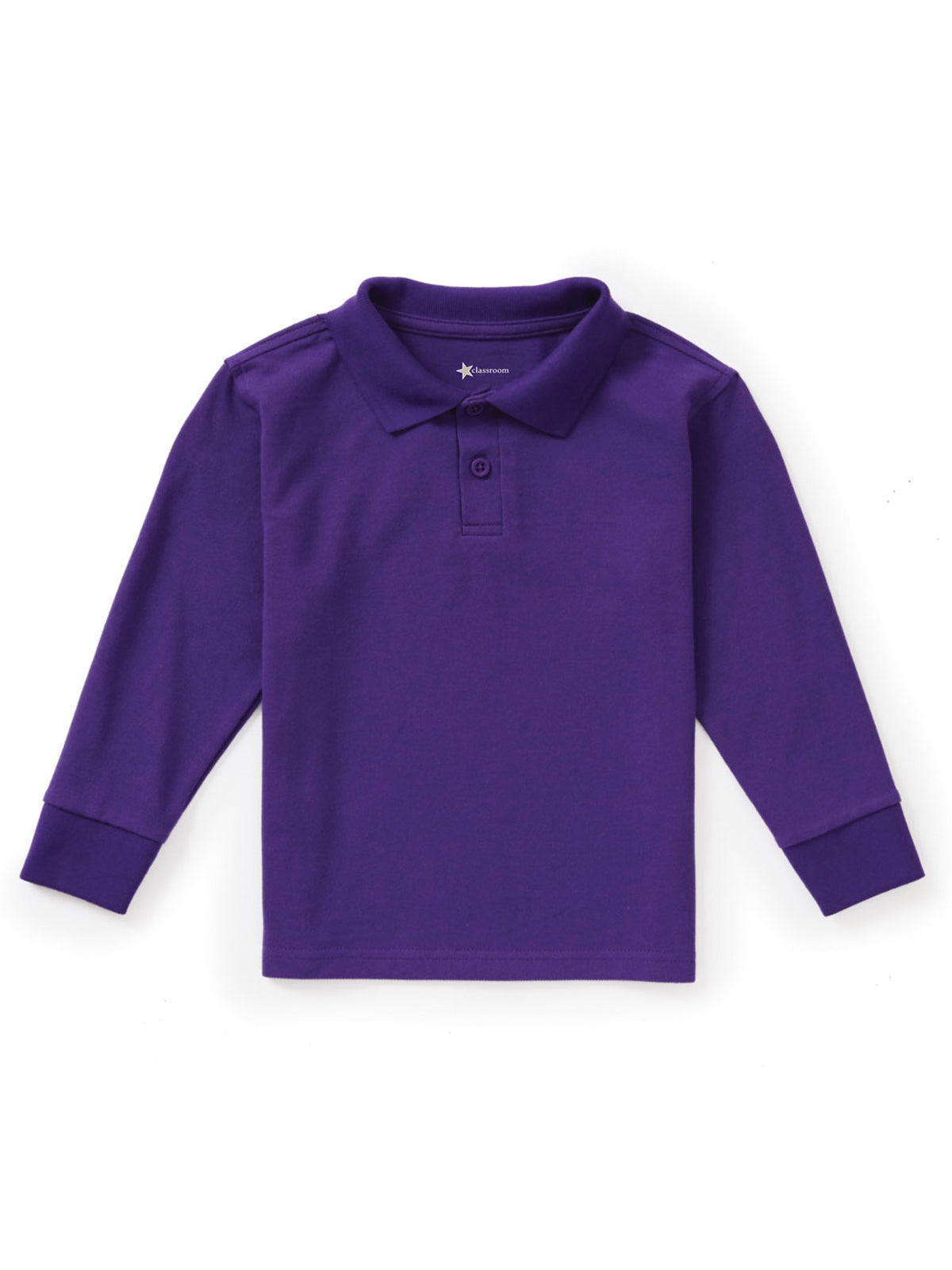 Children's Unisex Long Sleeve Pique Polo