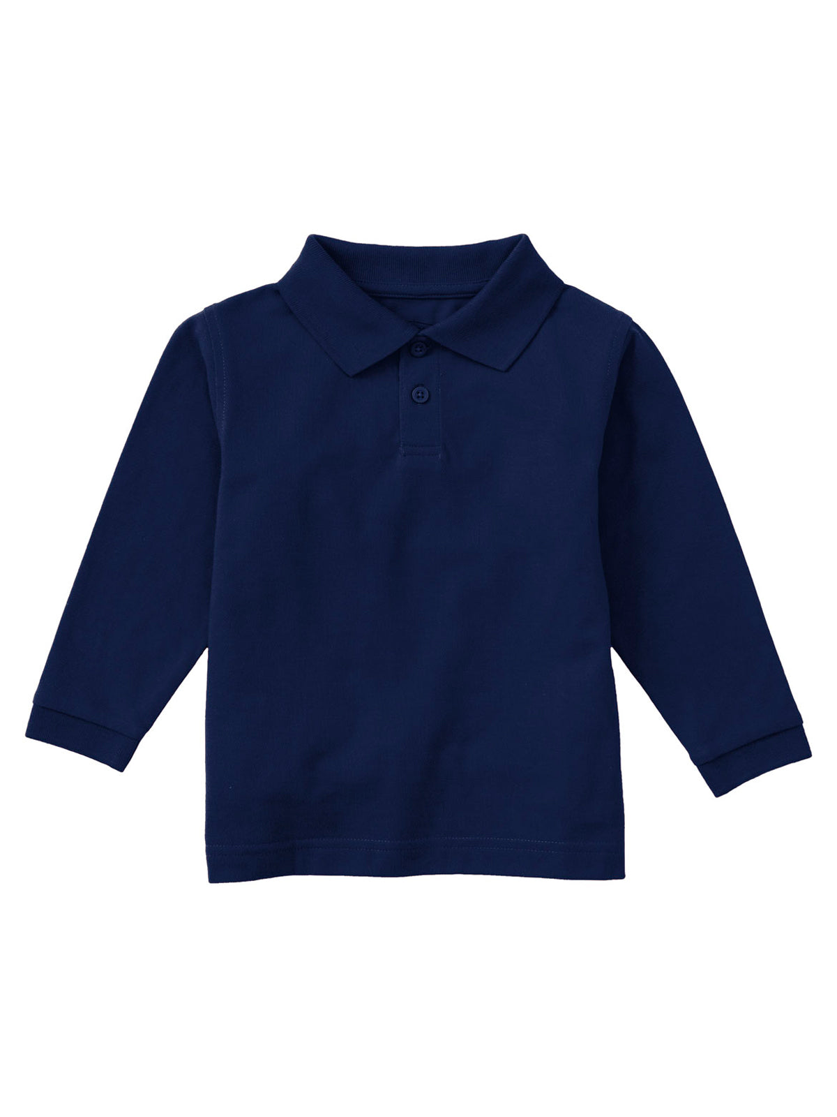 Children's Unisex Long Sleeve Pique Polo