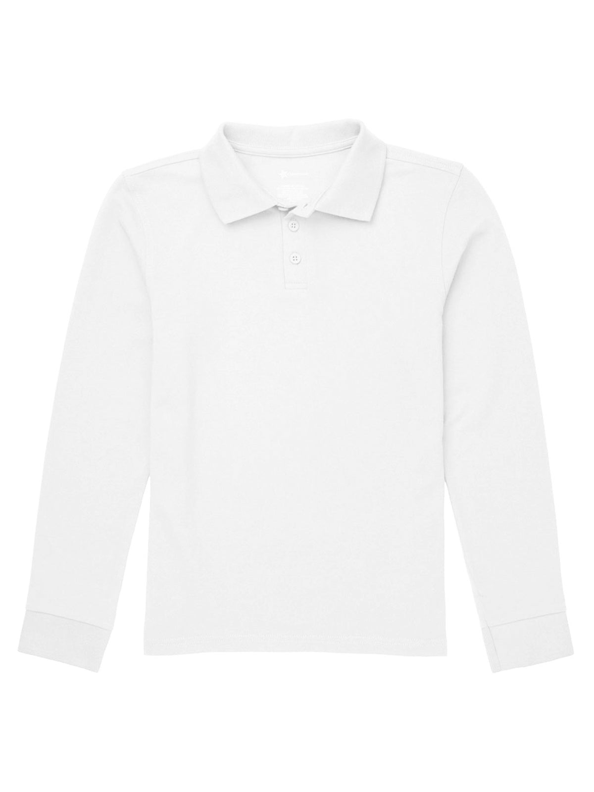 Children's Unisex Long Sleeve Pique Polo