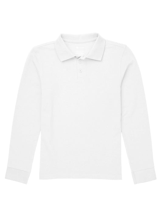 Children's Unisex Long Sleeve Pique Polo