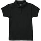 Junior Girls' Short Sleeve Fitted Interlock Polo