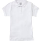 Junior Girls' Short Sleeve Fitted Interlock Polo