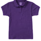 Girls' Short Sleeve Fitted Interlock Polo