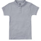 Girls' Short Sleeve Fitted Interlock Polo