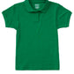 Girls' Short Sleeve Fitted Interlock Polo