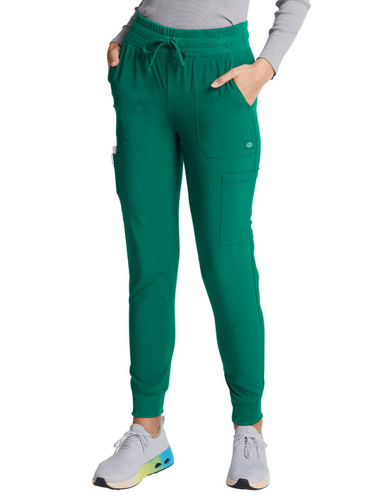 Women's 6-Pocket Mid Rise Jogger Pant