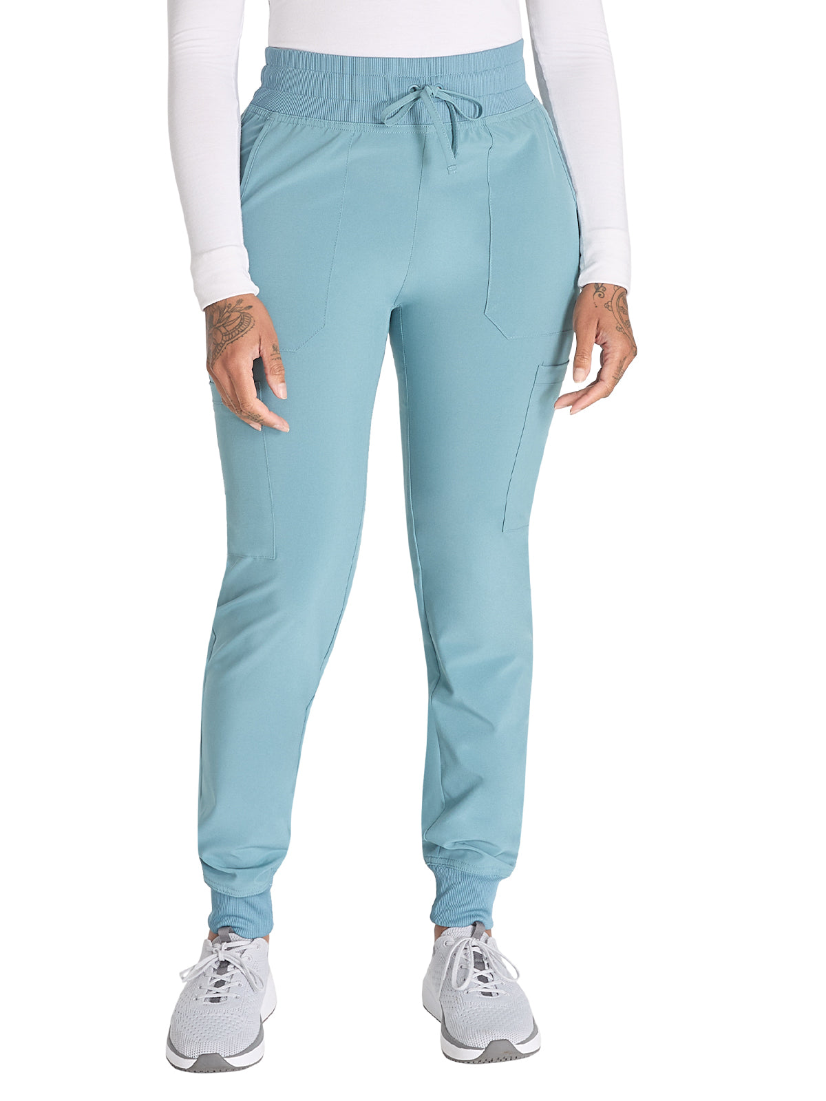 Women's 6-Pocket Mid Rise Jogger Pant