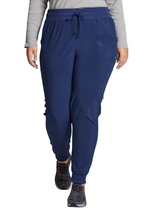 Women's 6-Pocket Mid Rise Jogger Pant