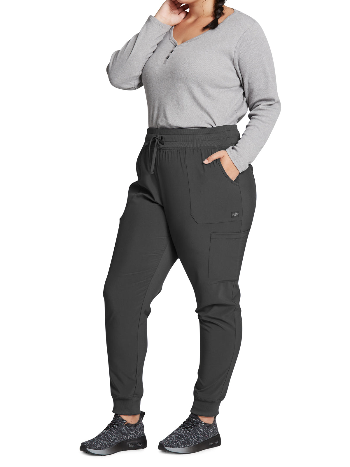 Women's 6-Pocket Mid Rise Jogger Pant