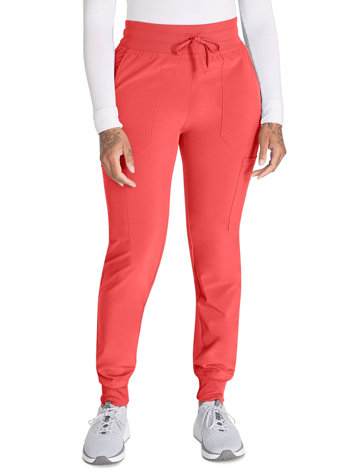 Women's 6-Pocket Mid Rise Jogger Pant