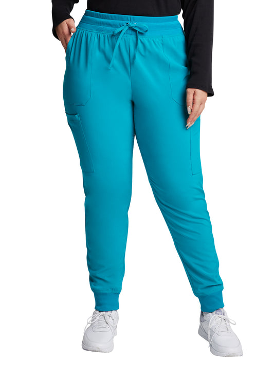 Women's 6-Pocket Mid Rise Jogger Pant