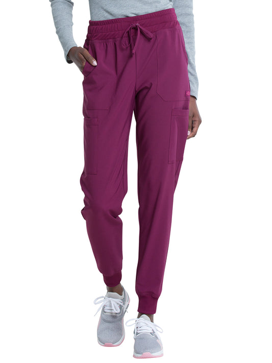 Women's 6-Pocket Mid Rise Jogger Pant