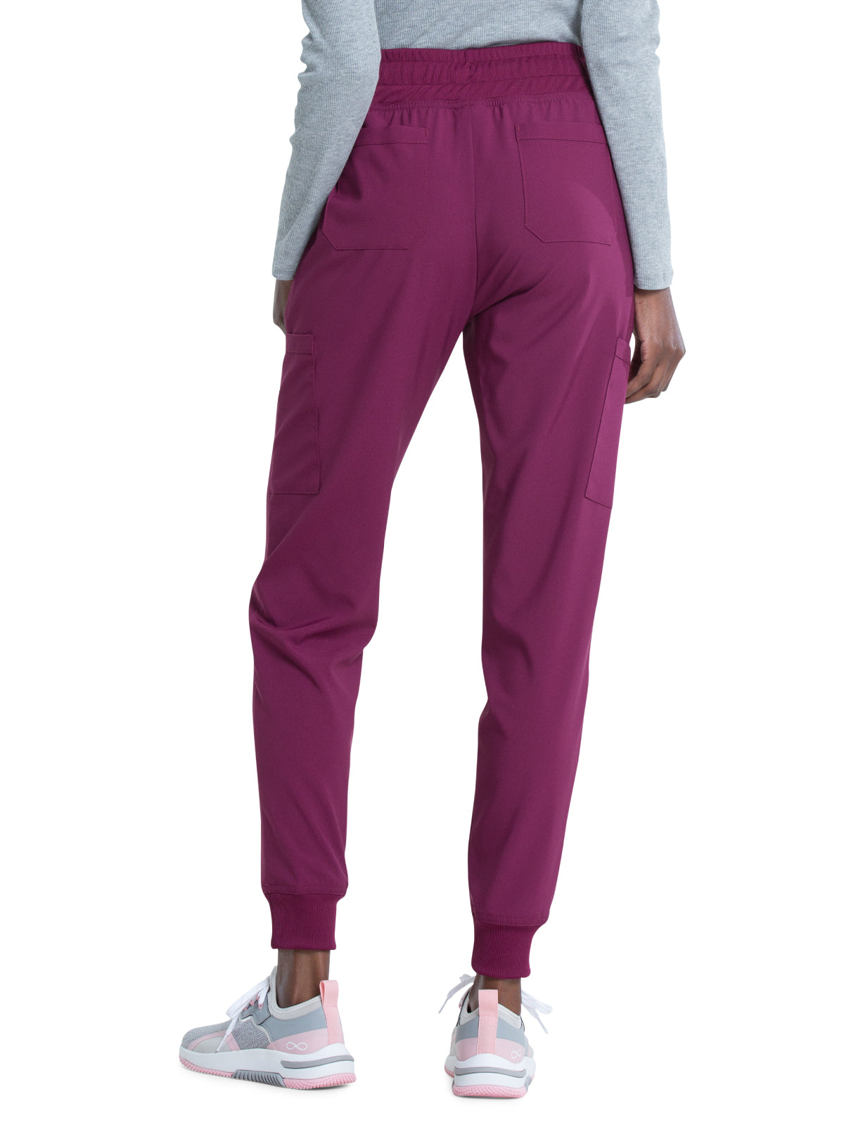 Women's 6-Pocket Mid Rise Jogger Pant