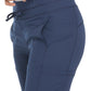 Women's Mid Rise Straight Leg Drawstring Pant