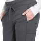 Women's Mid Rise Straight Leg Drawstring Pant