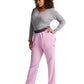 Women's 6-Pocket Mid Rise Tapered Leg Pant