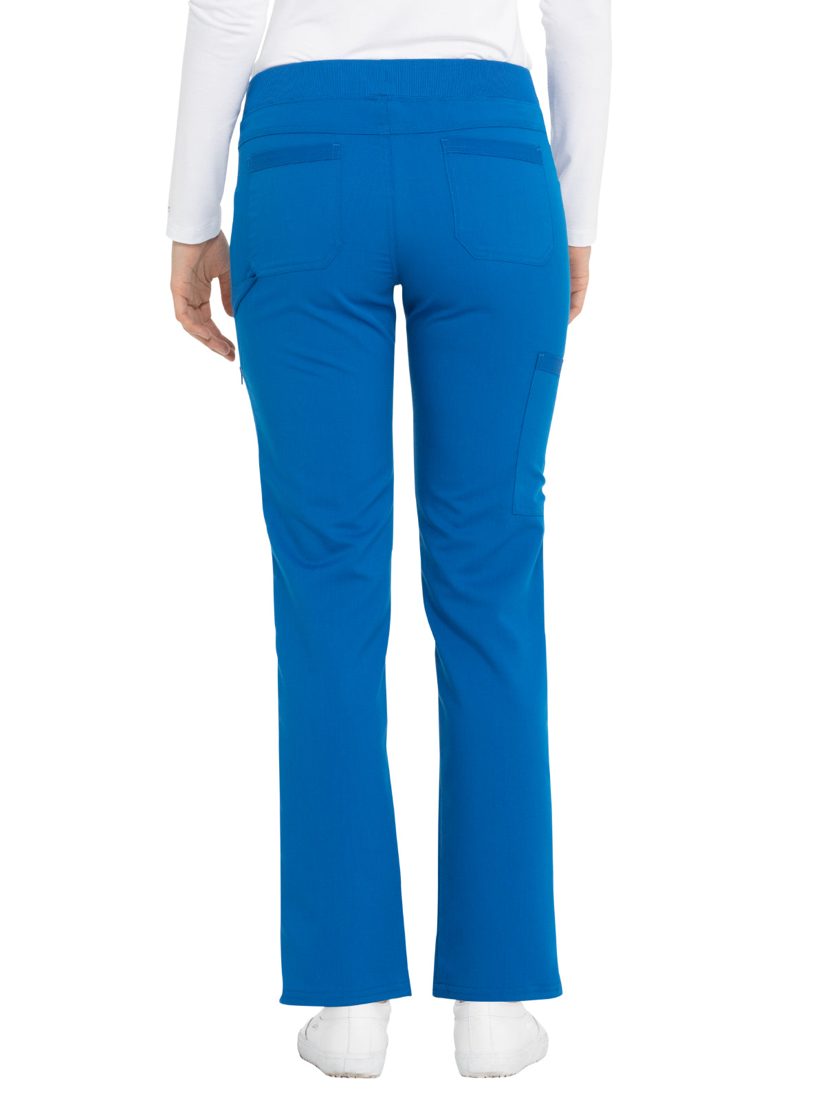 Women's 6-Pocket Mid Rise Tapered Leg Pant