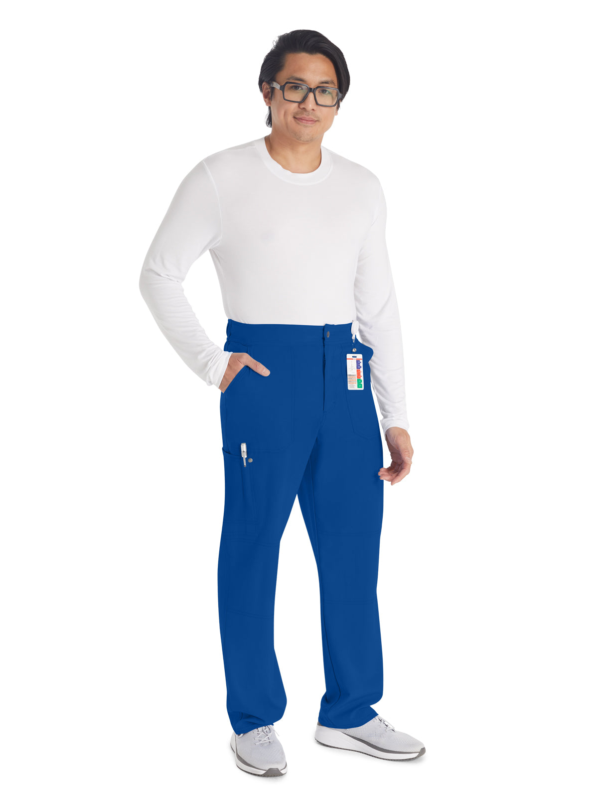 Men's 4-Pocket Zip Fly Scrub Pant