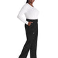 Women's 5-Pocket Wide Leg Pant - DK219 - Black