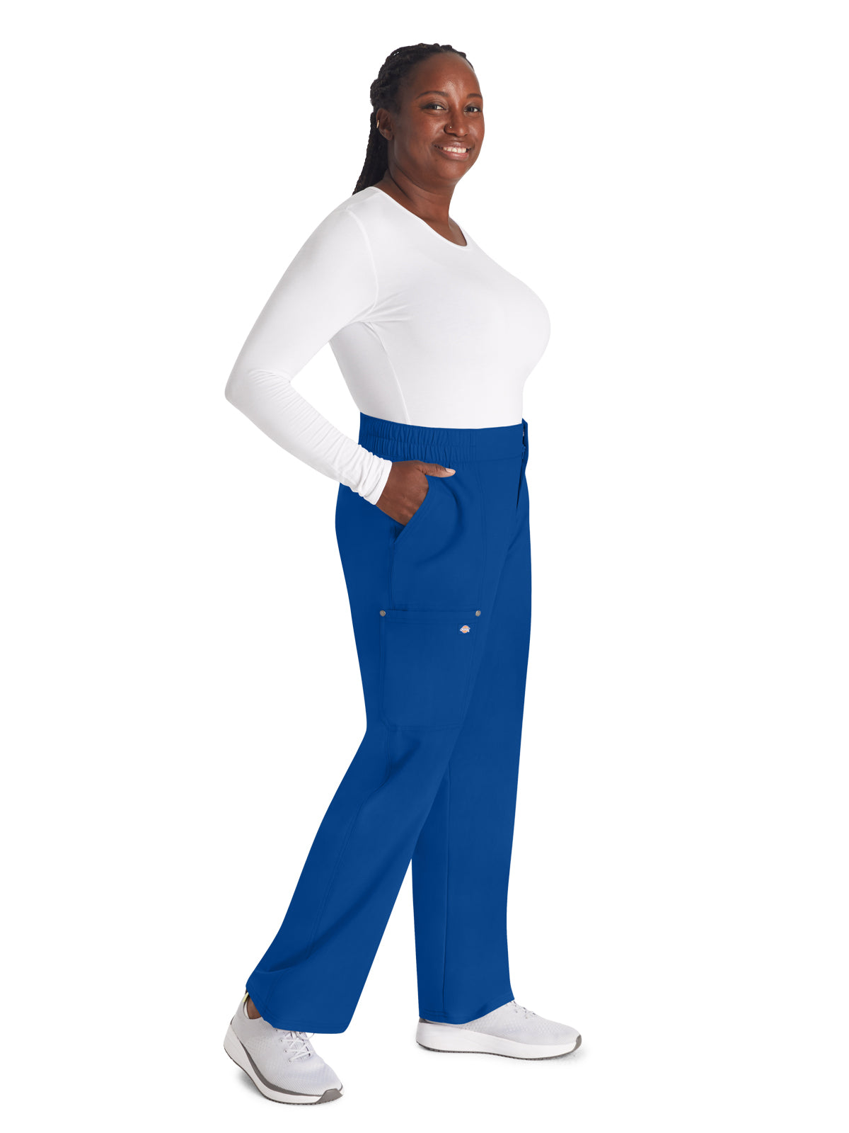 Women's 5-Pocket Wide Leg Scrub Pant