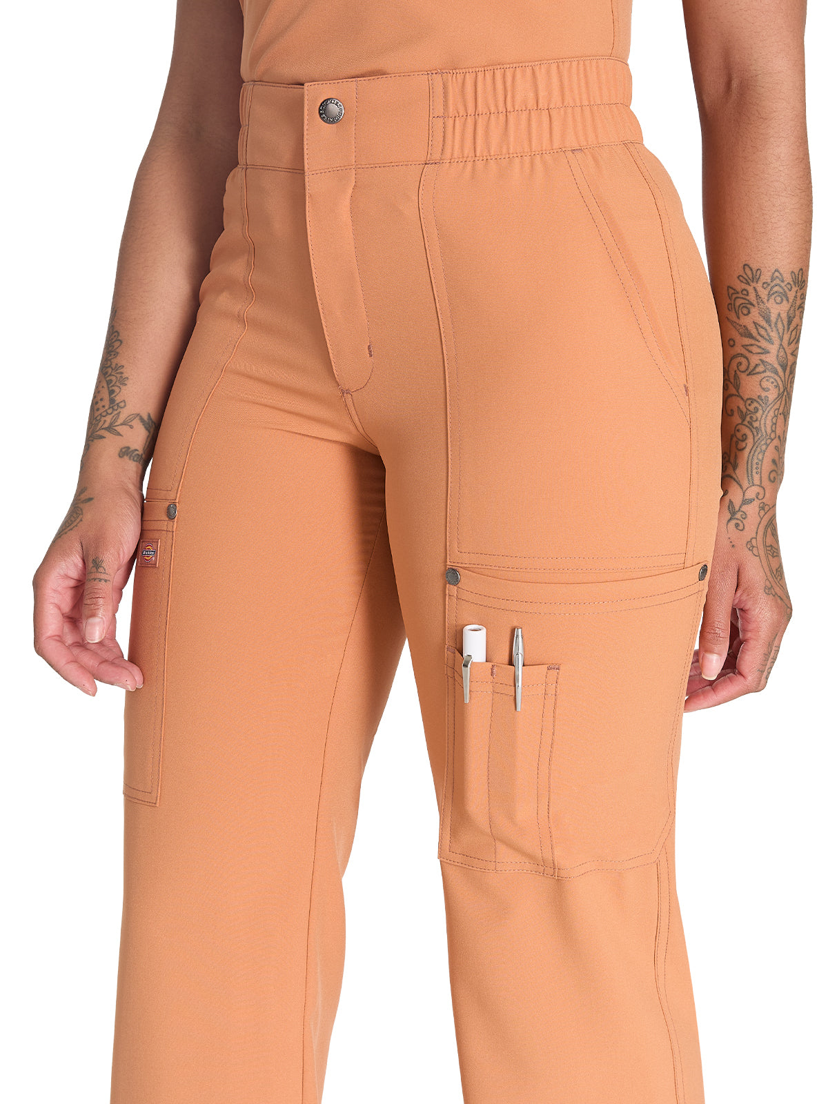 Women's 5-Pocket Wide Leg Scrub Pant