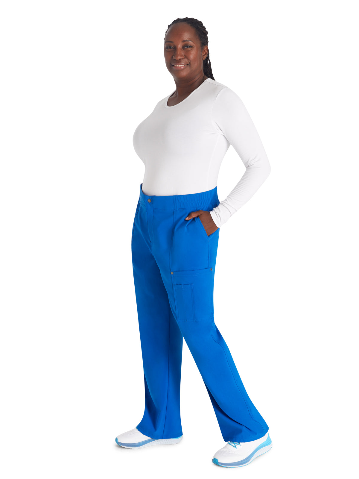 Women's 5-Pocket Wide Leg Scrub Pant