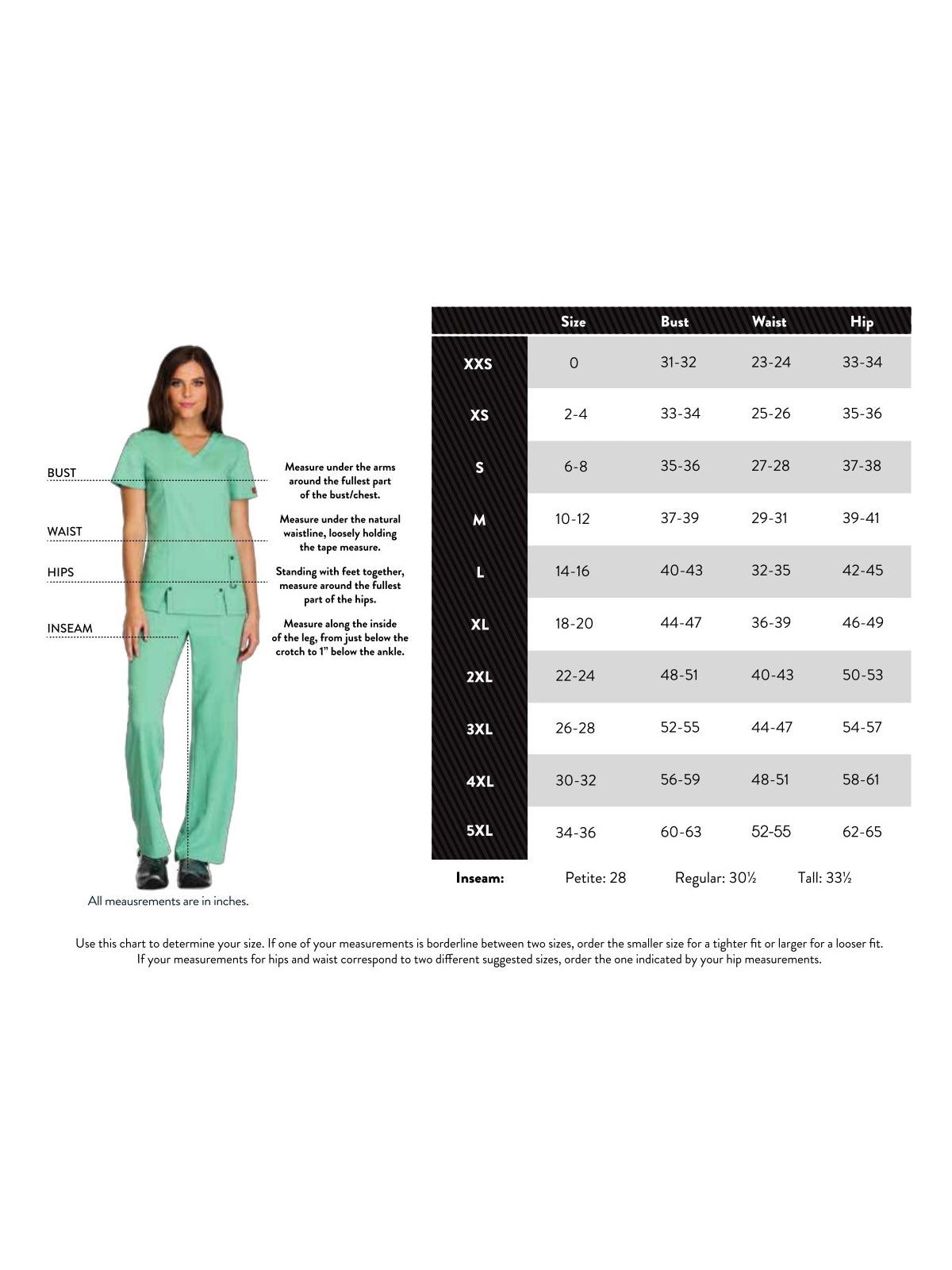 Women's 5-Pocket Wide Leg Scrub Pant