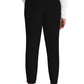 Women's 5-Pocket Tapered Leg Pant - DK221 - Black