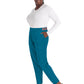 Women's 5-Pocket Tapered Leg Pant - DK221 - Caribbean Blue