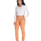 Women's 5-Pocket Tapered Leg Pant - DK221 - Ginger Glow