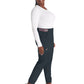 Women's 5-Pocket Tapered Leg Pant - DK221 - Pewter