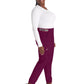 Women's 5-Pocket Tapered Leg Pant - DK221 - Wine