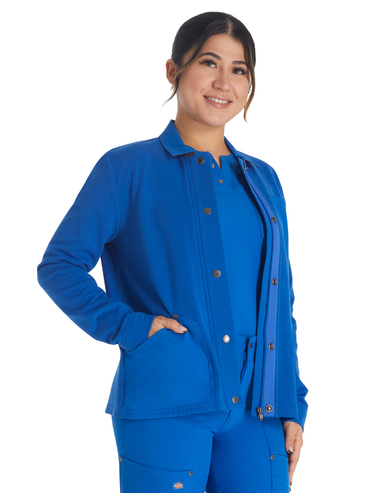 Women's 3-Pocket Zip Front Fleece Jacket