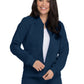 Women's 2-Pocket Zip Front Scrub Jacket