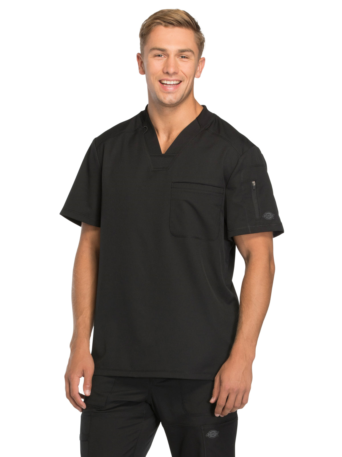 Men's 2-Pocket Tuckable Scrub Top