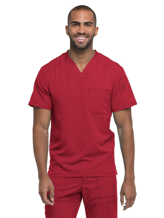 Men's 2-Pocket Tuckable Scrub Top