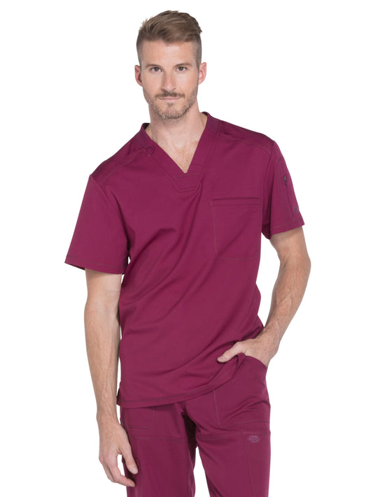 Men's 2-Pocket Tuckable Scrub Top