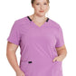 Women's 2-Pocket Contemporary V-Neck Scrub Top