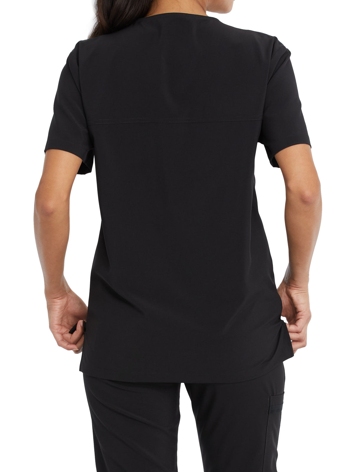 Unisex 2-Pocket V-Neck Scrub Top