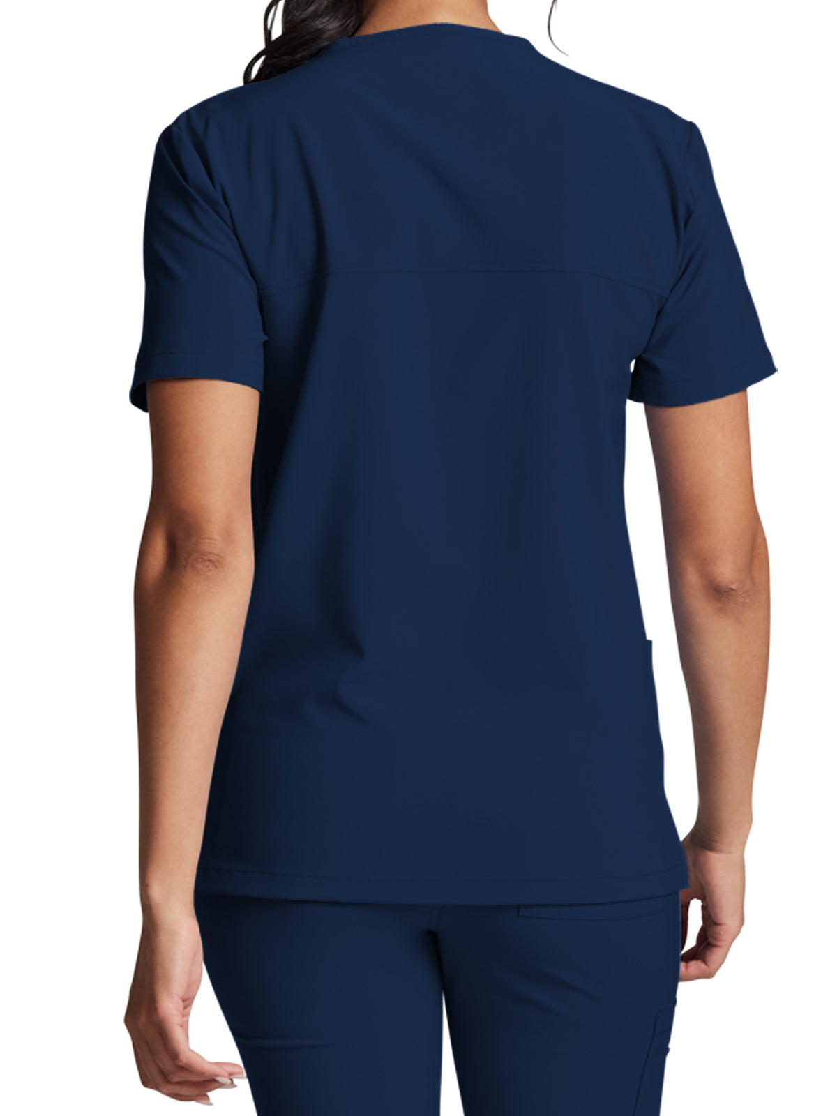 Unisex 2-Pocket V-Neck Scrub Top