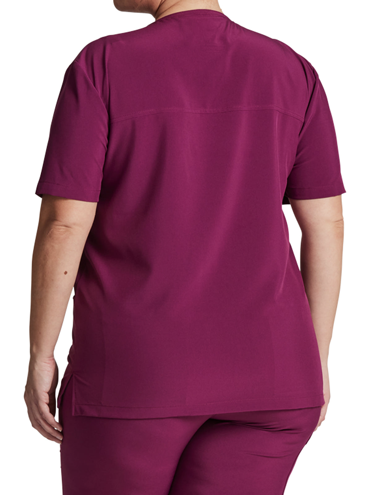 Unisex 2-Pocket V-Neck Scrub Top