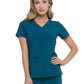 Women's 2-Pocket Contemporary Scrub Top