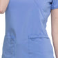 Women's 2-Pocket Contemporary Scrub Top