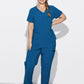 Women's 2-Pocket Contemporary Scrub Top