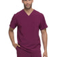 Men's 1-Pocket Tuckable V-Neck Scrub Top