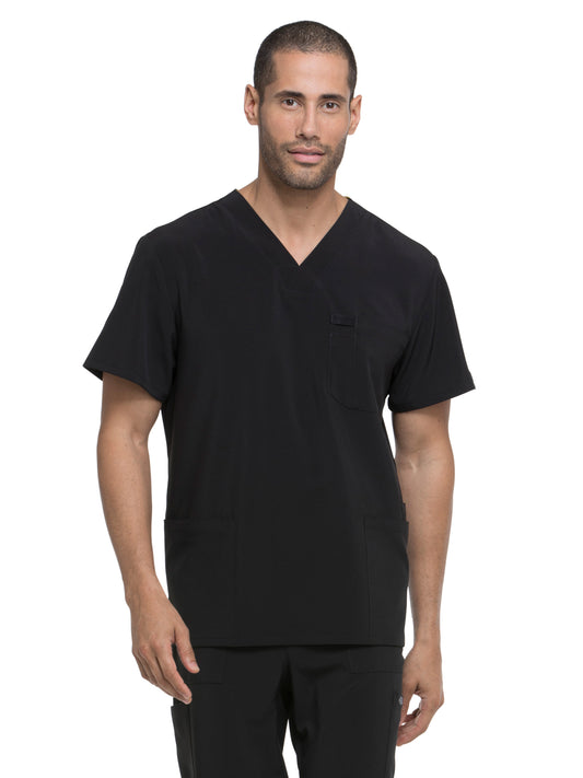 Men's Four-Pocket V-Neck Top